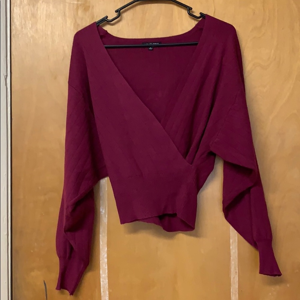 Off the shoulder sweater
